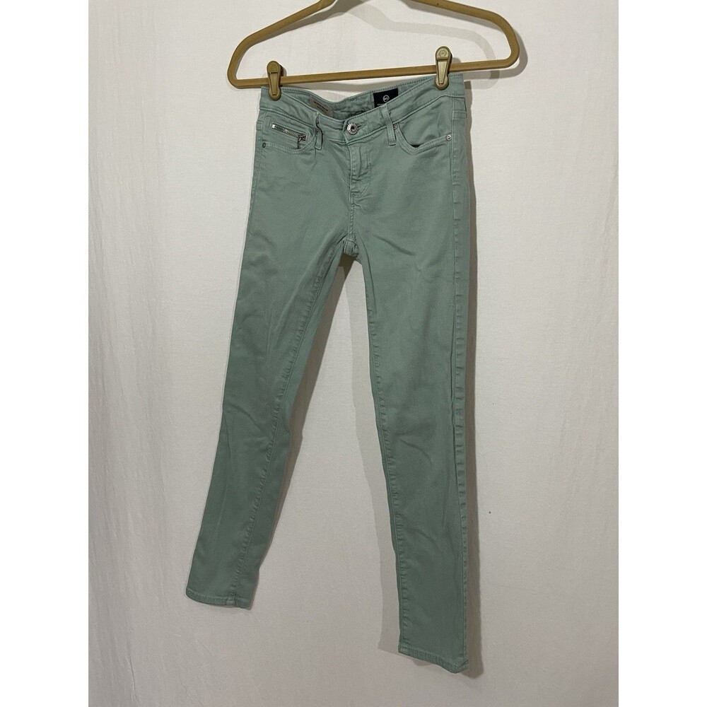 AG Adriano Goldschmied The Stevie Ankle Slim Straight Leg Women's Size 25R Mint
